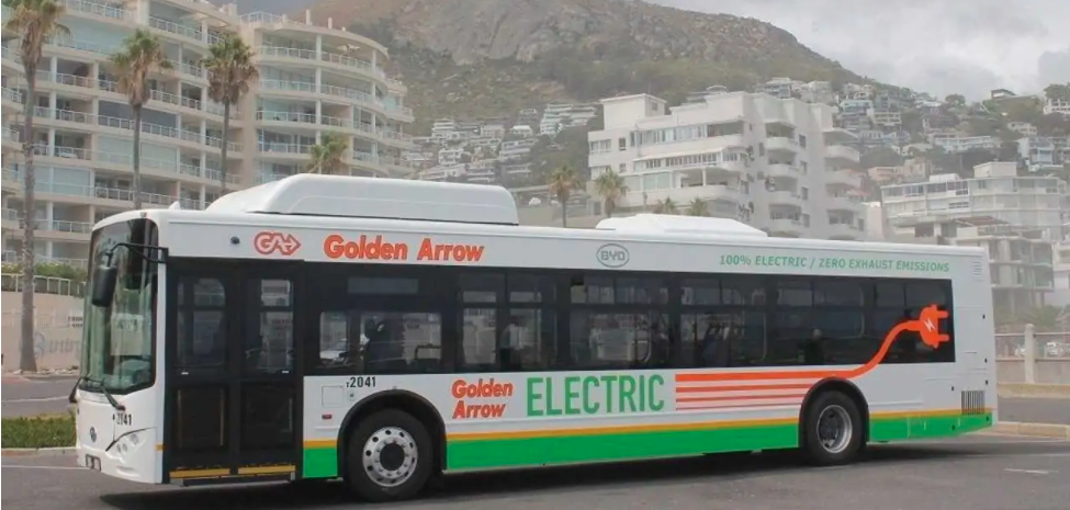 BYD entrega los primeros autobuses eléctricos en Sudáfrica